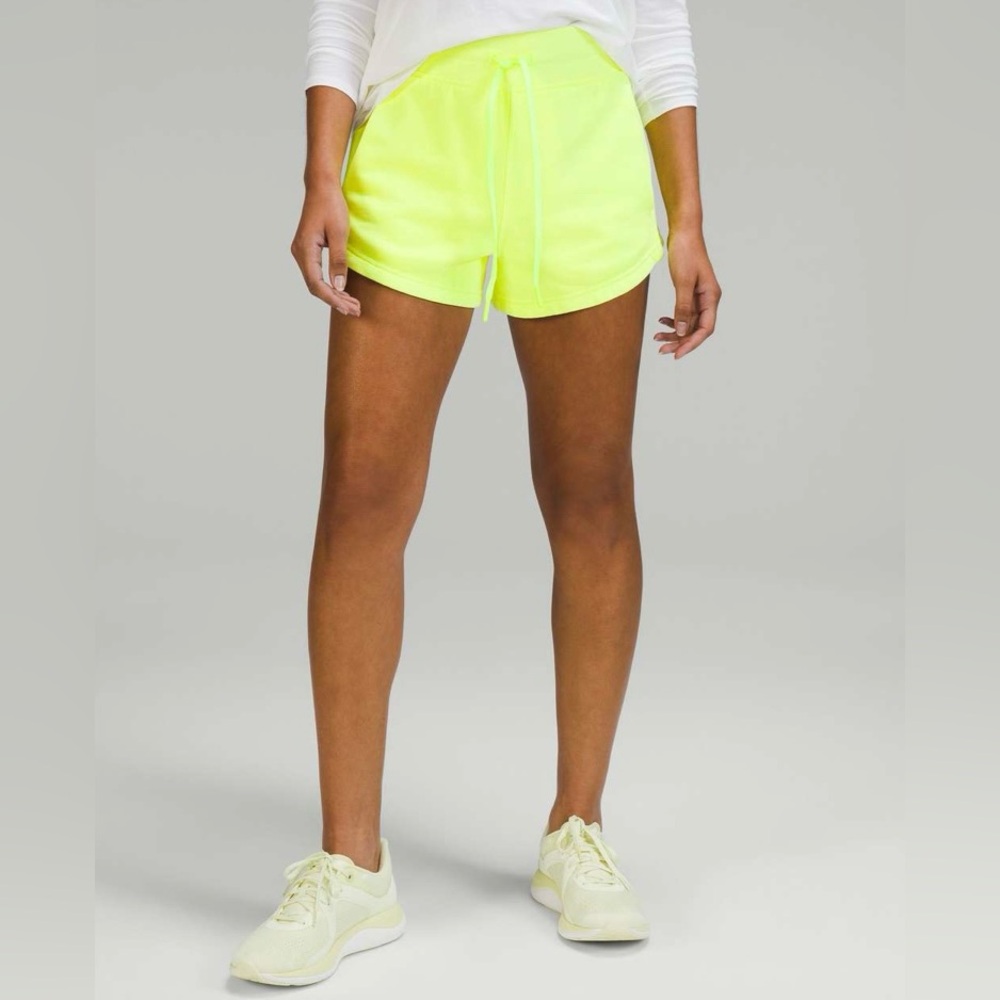 NWOT Lululemon terry shorts